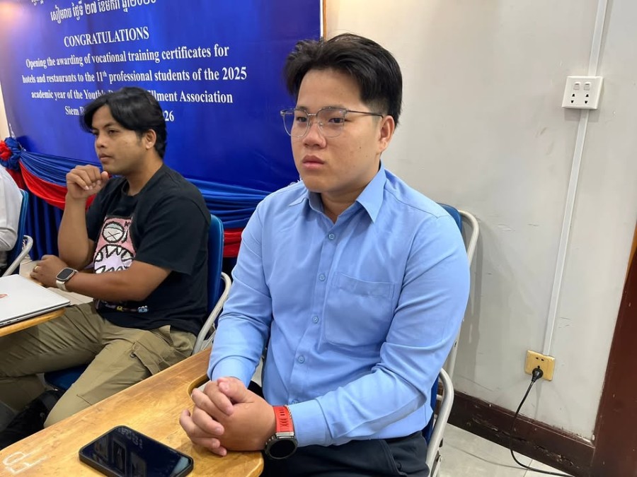 Ministry of Tourism Launches a National Master Trainer Training Program on Hotel Services in Alignment with ASEAN Standards in Siem Reap Province