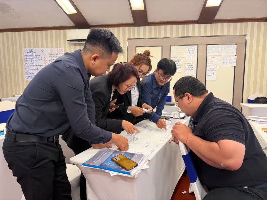 សកម្មភាពបណ្តុះបណ្តាល និងការវាយតម្លៃសមត្ថភាពសិក្ខាកាម ក្នុងវគ្គបណ្តុះបណ្តាលអ្នកវាយតម្លៃបង្គោលលើសេវាកម្មសណ្ឋាគារ ស្របតាមគុណវុឌ្ឍិជាតិ