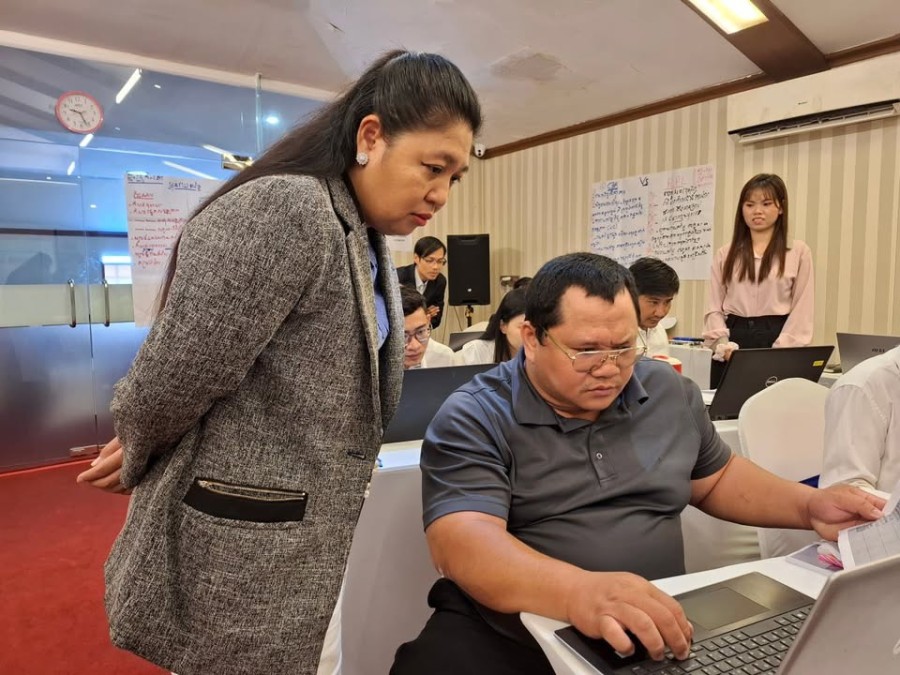 សកម្មភាពបណ្តុះបណ្តាល និងការវាយតម្លៃសមត្ថភាពសិក្ខាកាម ក្នុងវគ្គបណ្តុះបណ្តាលអ្នកវាយតម្លៃបង្គោលលើសេវាកម្មសណ្ឋាគារ ស្របតាមគុណវុឌ្ឍិជាតិ