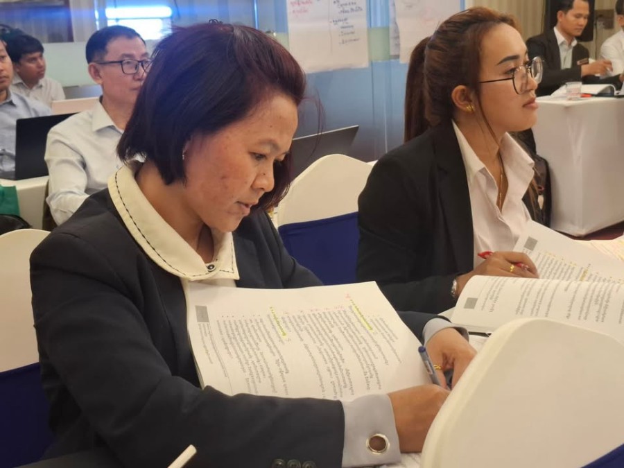 សកម្មភាពបណ្តុះបណ្តាល និងការវាយតម្លៃសមត្ថភាពសិក្ខាកាម ក្នុងវគ្គបណ្តុះបណ្តាលអ្នកវាយតម្លៃបង្គោលលើសេវាកម្មសណ្ឋាគារ ស្របតាមគុណវុឌ្ឍិជាតិ