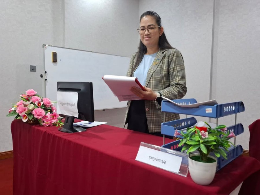 សកម្មភាពបណ្តុះបណ្តាល និងការវាយតម្លៃសមត្ថភាពសិក្ខាកាម ក្នុងវគ្គបណ្តុះបណ្តាលអ្នកវាយតម្លៃបង្គោលលើសេវាកម្មសណ្ឋាគារ ស្របតាមគុណវុឌ្ឍិជាតិ