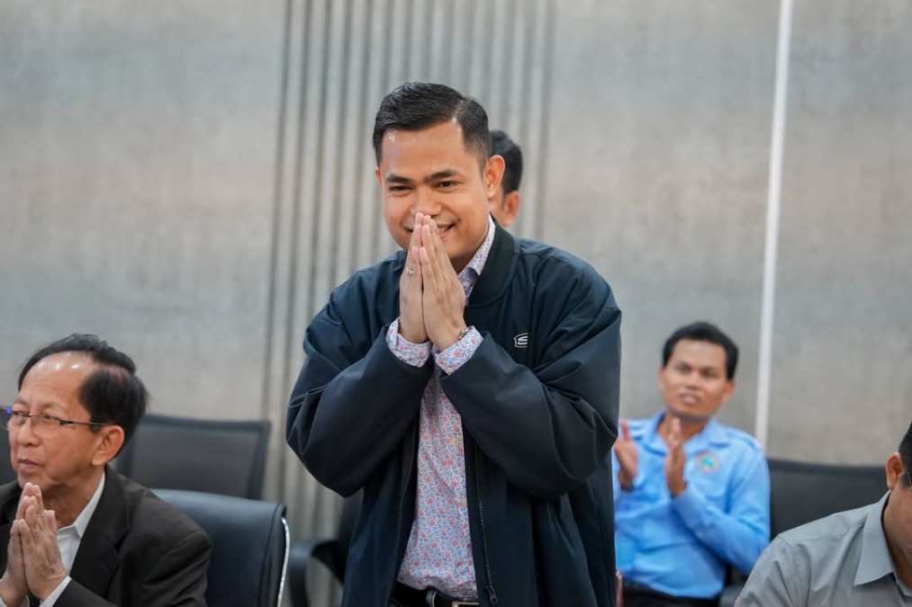 Representatives of the Ministry of Tourism, serving as Co-Vice Chair of the Skills Development Programme Advisory Committee, undertake a field mission to implementing partners in Pursat Province.