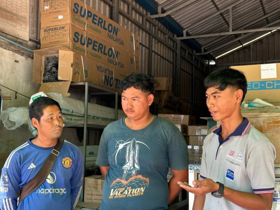 Representatives of the Ministry of Tourism, serving as Co-Vice Chair of the Skills Development Programme Advisory Committee, undertake a field mission to implementing partners in Pursat Province.