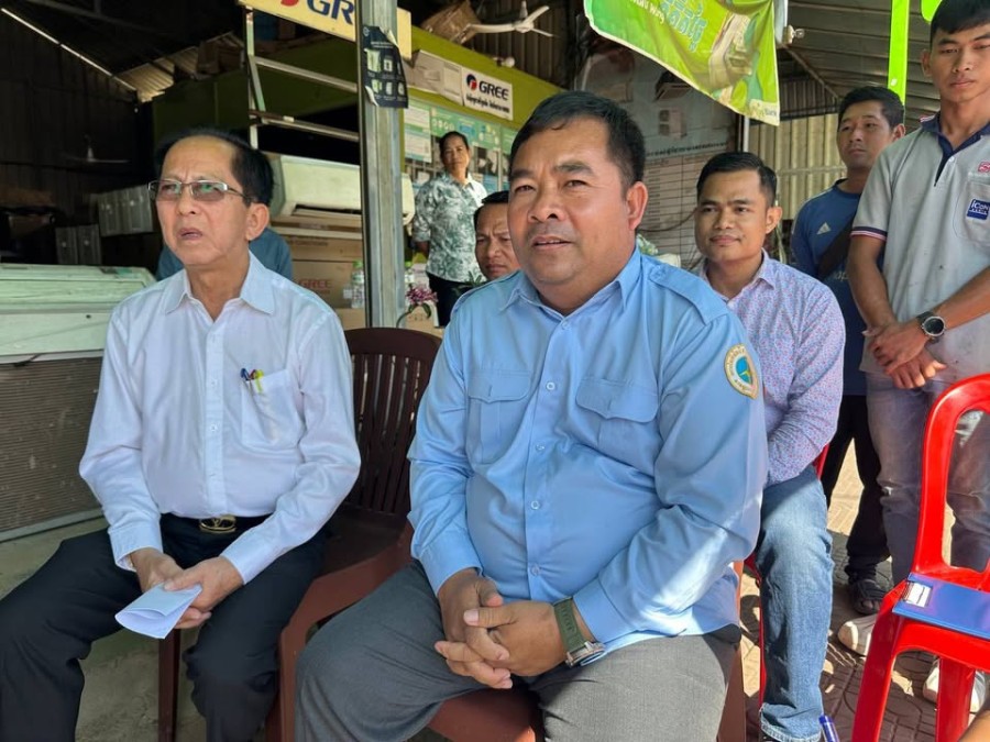 Representatives of the Ministry of Tourism, serving as Co-Vice Chair of the Skills Development Programme Advisory Committee, undertake a field mission to implementing partners in Pursat Province.