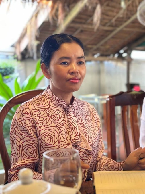 Representatives of the Ministry of Tourism, serving as Co-Vice Chair of the Skills Development Programme Advisory Committee, undertake a field mission to implementing partners in Pursat Province.