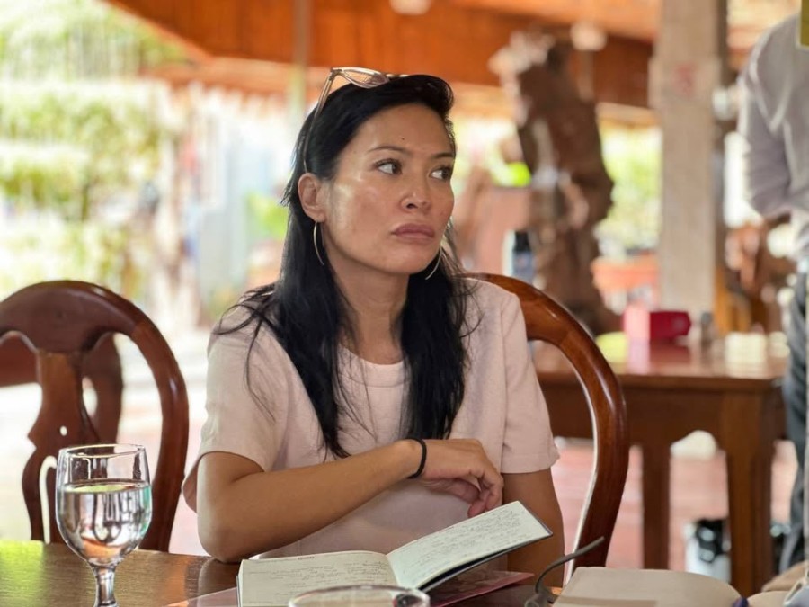 Representatives of the Ministry of Tourism, serving as Co-Vice Chair of the Skills Development Programme Advisory Committee, undertake a field mission to implementing partners in Pursat Province.