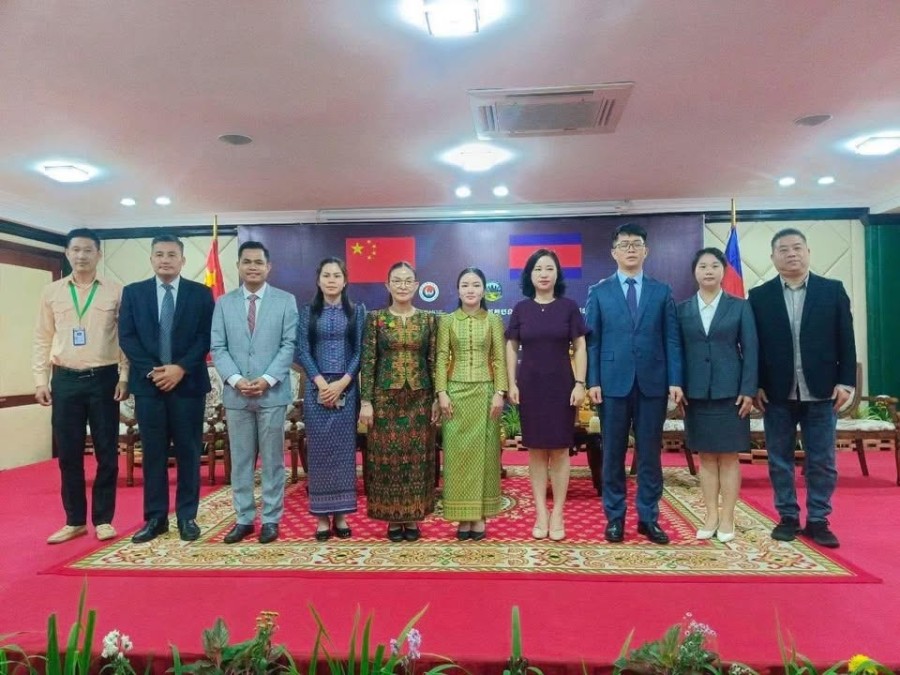 Ministry of Tourism, in Collaboration with the Chinese Embassy in Cambodia and Hunan International Business Vocational Institute, Launches Training Course on "Advanced Capacity Building for Chinese-Speaking Tour Guides in Cambodia"