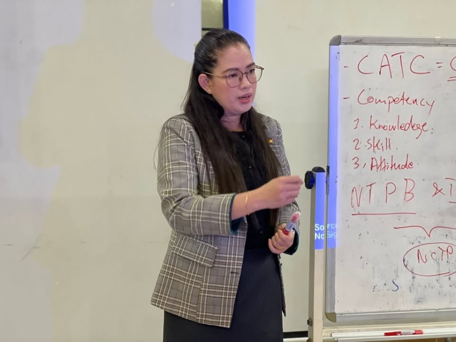 Activity Days 1 of National Trainer Training Program on Hotel Services under the ASEAN MRA-TP Framework