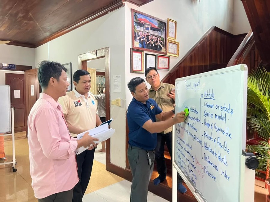 Activity Days 1 of National Trainer Training Program on Hotel Services under the ASEAN MRA-TP Framework