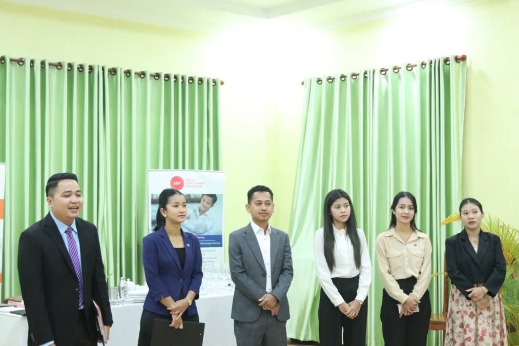 Secretariat Officials of the HoKa Steering Committee Conduct Quality Assurance and Competency Assessment for Hospitality Training in Ratanakiri Province