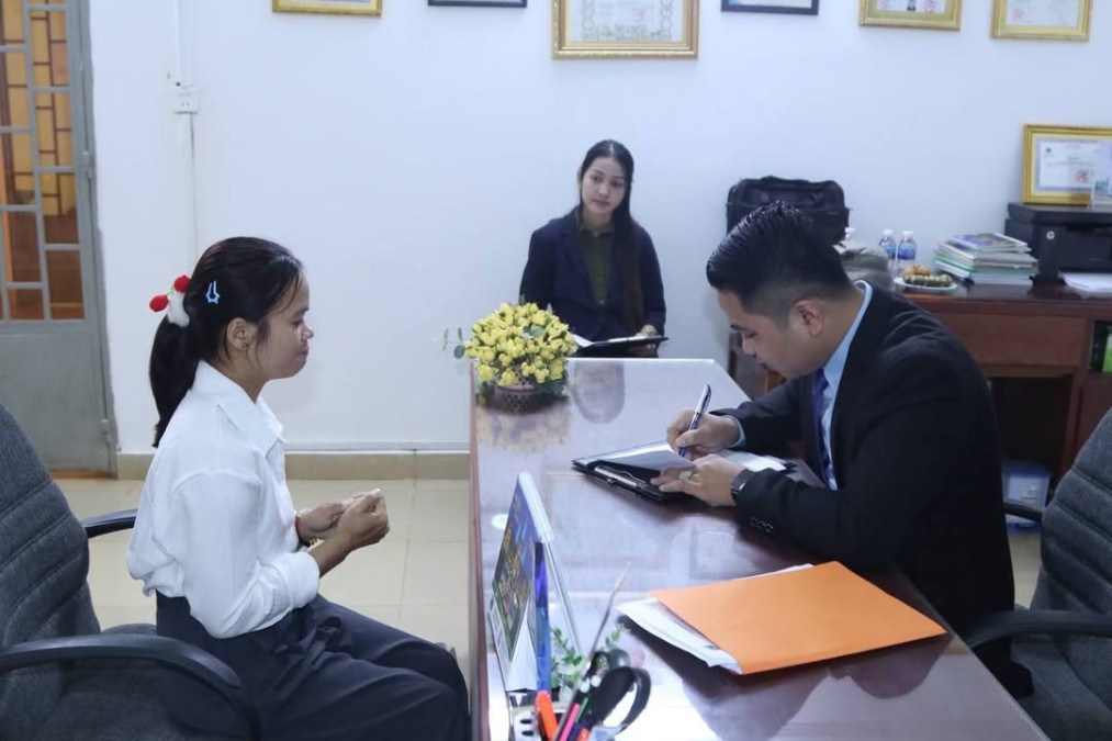Secretariat Officials of the HoKa Steering Committee Conduct Quality Assurance and Competency Assessment for Hospitality Training in Ratanakiri Province