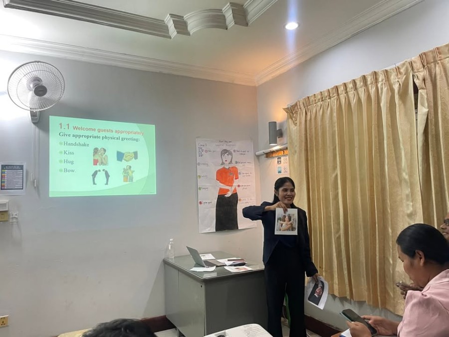 Commendation on the Completion of the National Trainer Training Program for ASEAN Hotel Services Standard