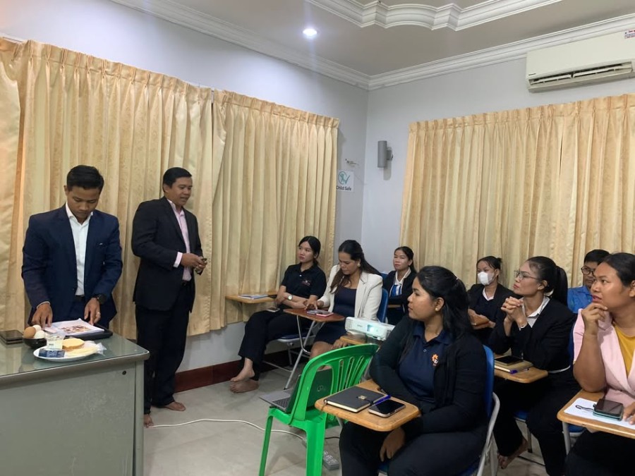 Commendation on the Completion of the National Trainer Training Program for ASEAN Hotel Services Standard