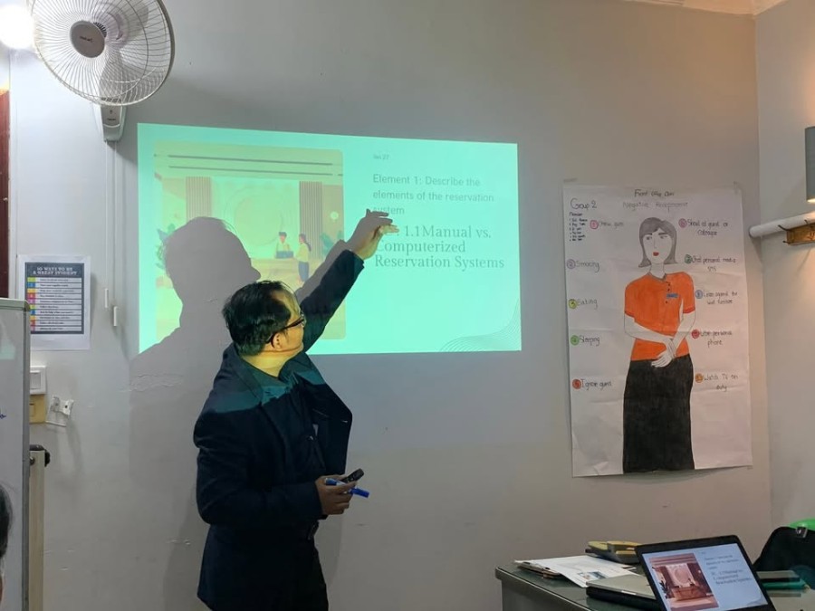 Commendation on the Completion of the National Trainer Training Program for ASEAN Hotel Services Standard