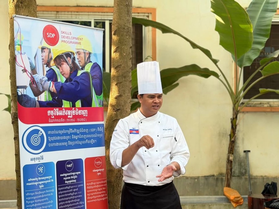 Conclusion of the Capacity Building Training for HoKa Hospitality Trainers in Cooking