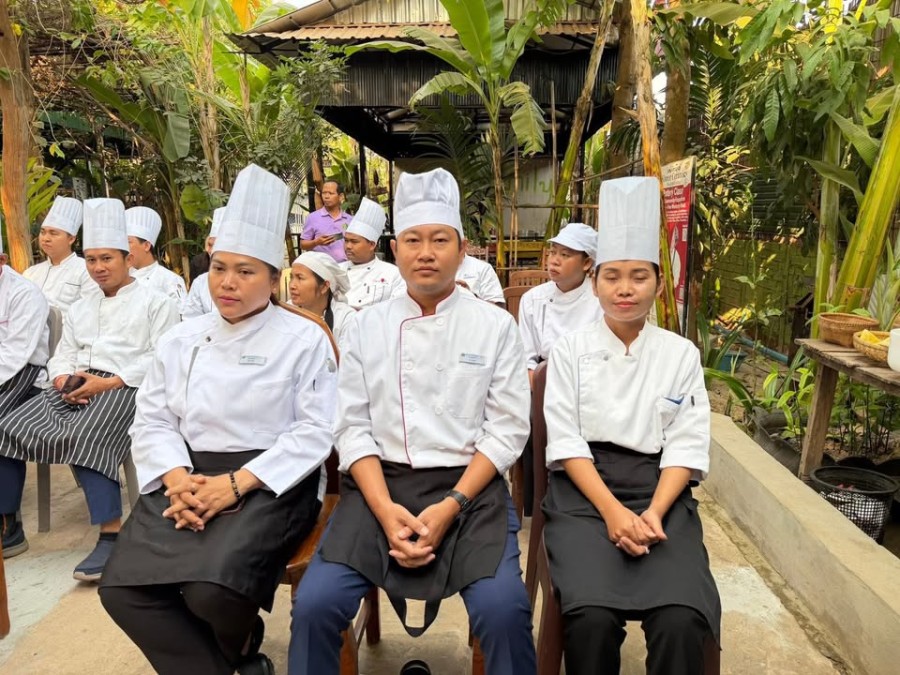 Conclusion of the Capacity Building Training for HoKa Hospitality Trainers in Cooking