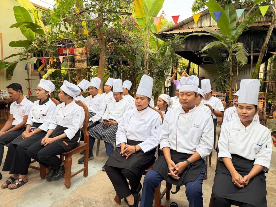 Conclusion of the Capacity Building Training for HoKa Hospitality Trainers in Cooking