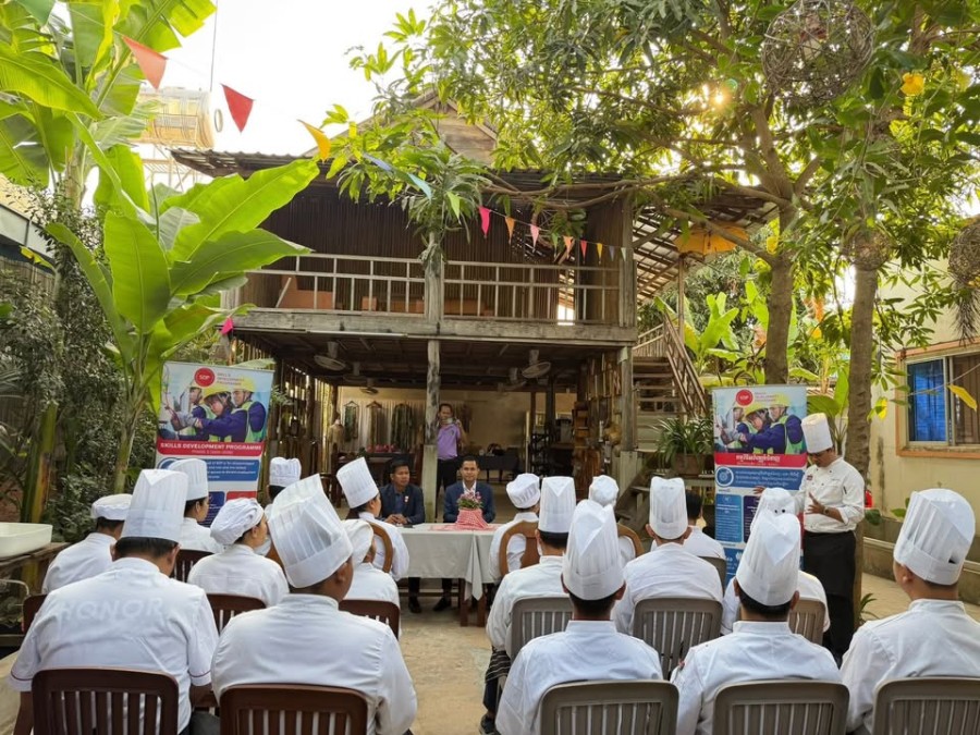 Conclusion of the Capacity Building Training for HoKa Hospitality Trainers in Cooking