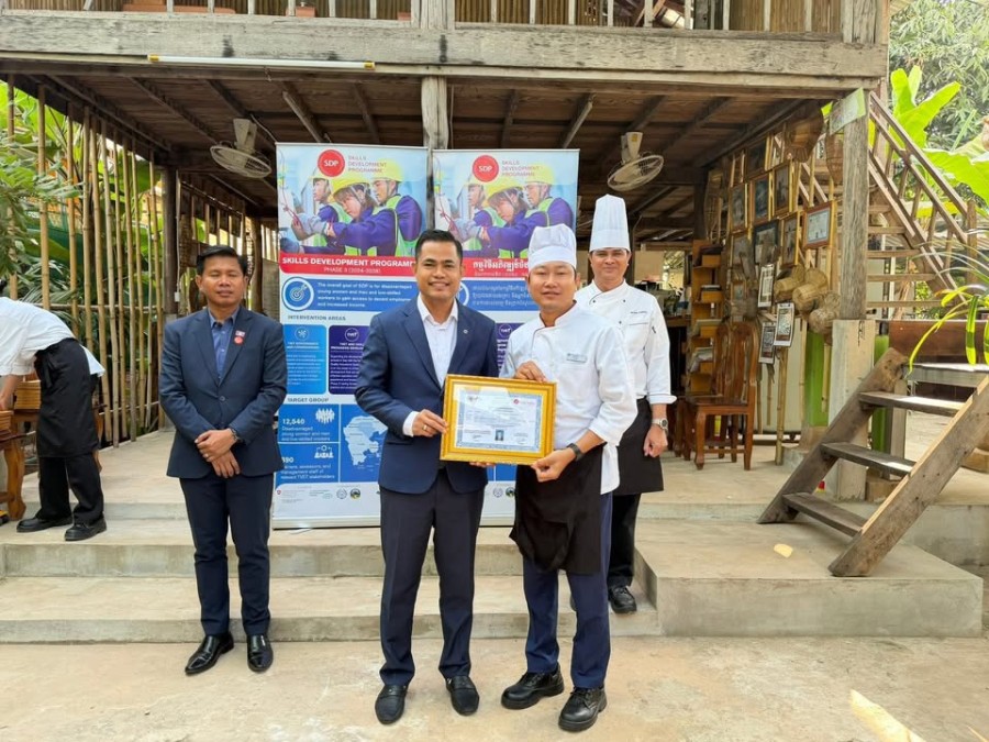 Conclusion of the Capacity Building Training for HoKa Hospitality Trainers in Cooking