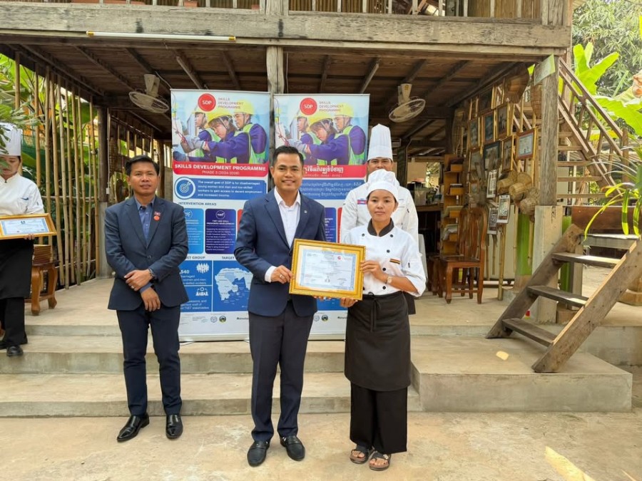 Conclusion of the Capacity Building Training for HoKa Hospitality Trainers in Cooking