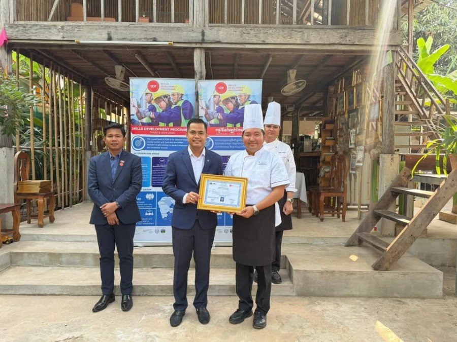 Conclusion of the Capacity Building Training for HoKa Hospitality Trainers in Cooking