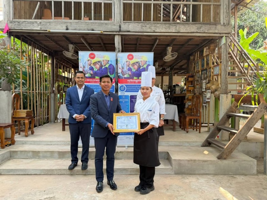 Conclusion of the Capacity Building Training for HoKa Hospitality Trainers in Cooking