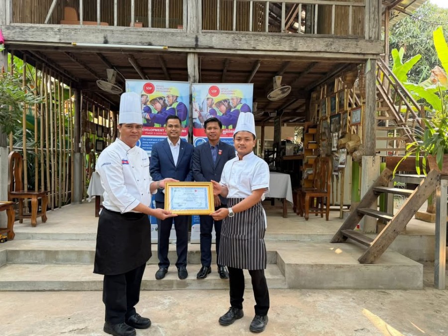 Conclusion of the Capacity Building Training for HoKa Hospitality Trainers in Cooking