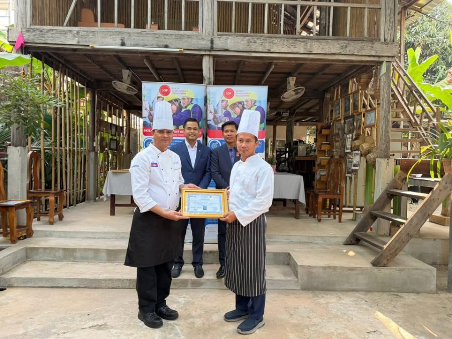 Conclusion of the Capacity Building Training for HoKa Hospitality Trainers in Cooking