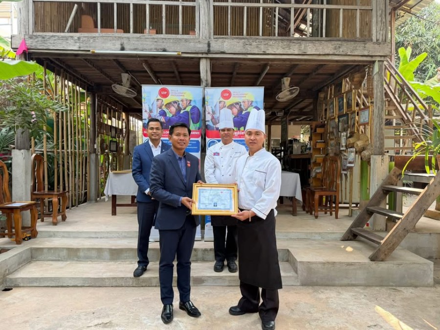 Conclusion of the Capacity Building Training for HoKa Hospitality Trainers in Cooking