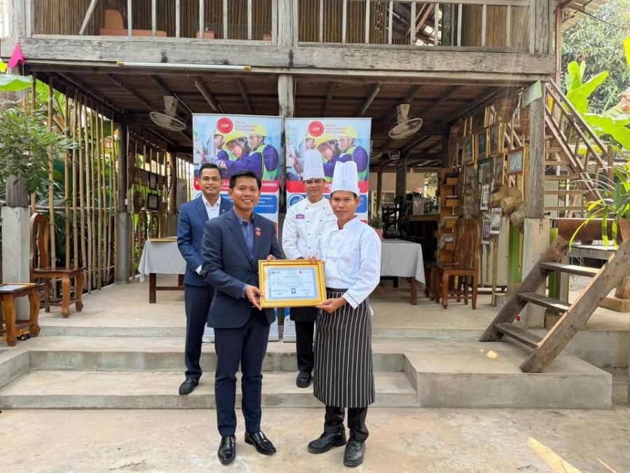 Conclusion of the Capacity Building Training for HoKa Hospitality Trainers in Cooking