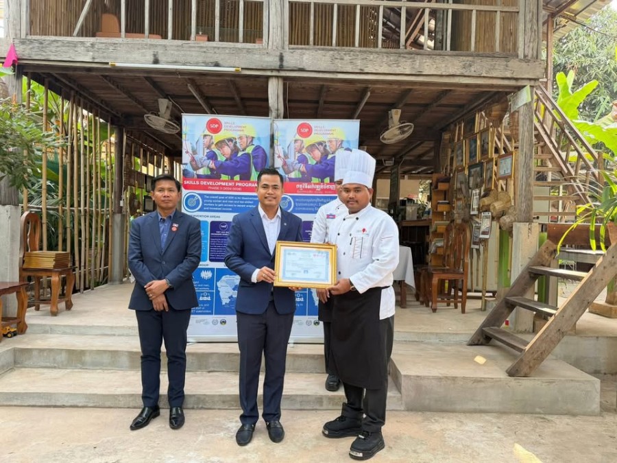 Conclusion of the Capacity Building Training for HoKa Hospitality Trainers in Cooking