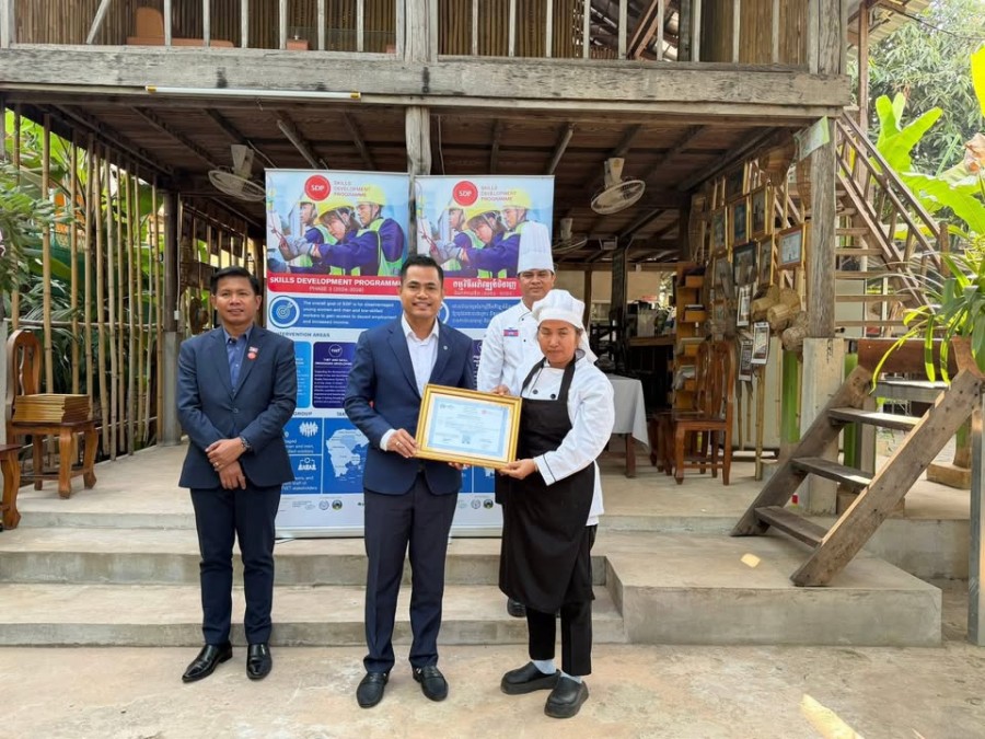 Conclusion of the Capacity Building Training for HoKa Hospitality Trainers in Cooking