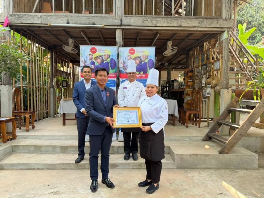 Conclusion of the Capacity Building Training for HoKa Hospitality Trainers in Cooking