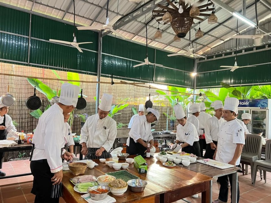 Conclusion of the Capacity Building Training for HoKa Hospitality Trainers in Cooking