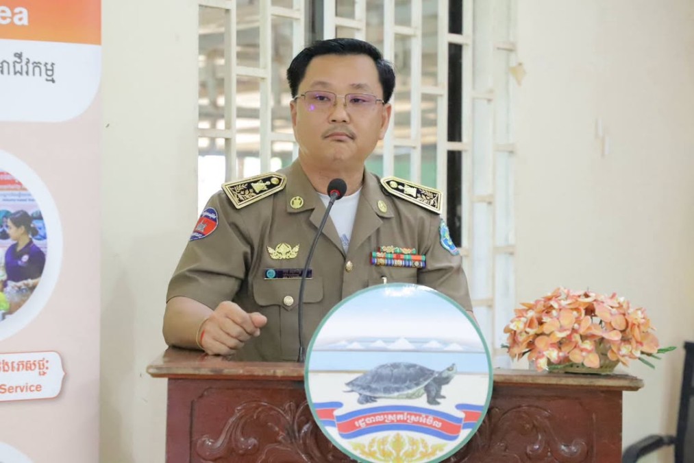 Ministry of Tourism Promotes HoKa Training and the Recruitment of Trainees and Professional Tourism Trainers in Srae Ambel District, Koh Kong Province