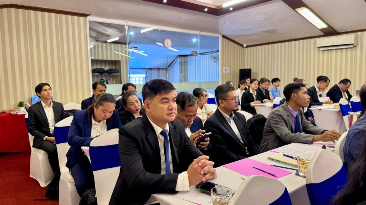 The Ministry of Tourism, in collaboration with the International Labour Organization (ILO), organized a training course on “National Trainers in Food and Beverage Services in accordance with the Cambodia National Qualifications Framework – Vocational Certificate Level 1 (C1).”