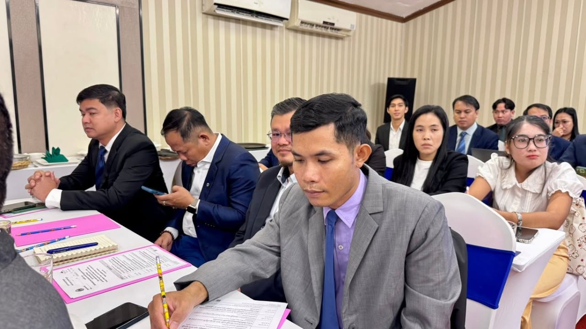 The Ministry of Tourism, in collaboration with the International Labour Organization (ILO), organized a training course on “National Trainers in Food and Beverage Services in accordance with the Cambodia National Qualifications Framework – Vocational Certificate Level 1 (C1).”