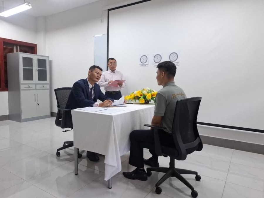 Competency Assessment for Front Office Operations under the HoKa Hospitality Program in Preah Sihanouk Province