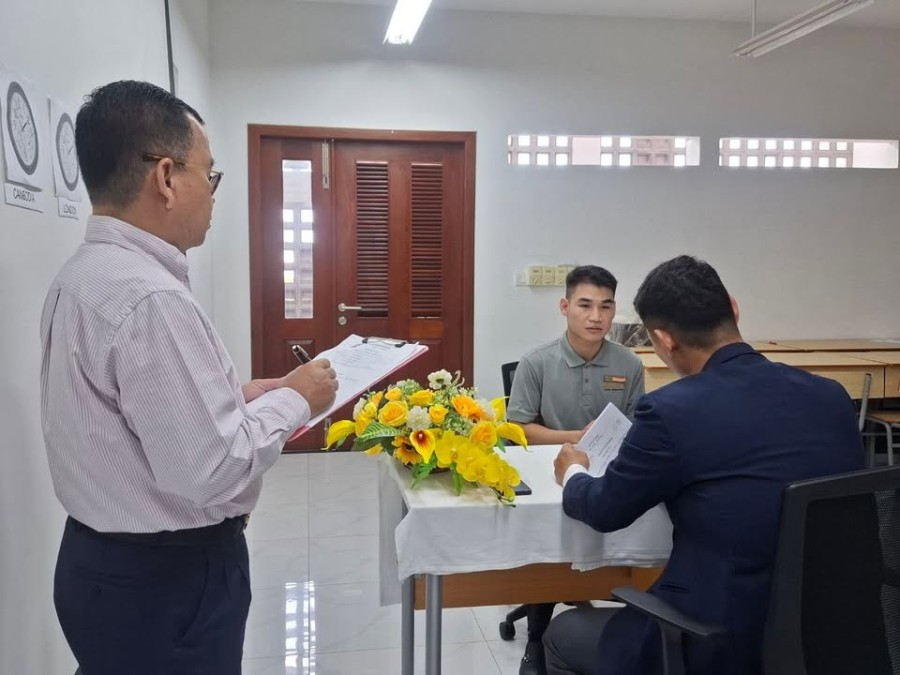 Competency Assessment for Front Office Operations under the HoKa Hospitality Program in Preah Sihanouk Province
