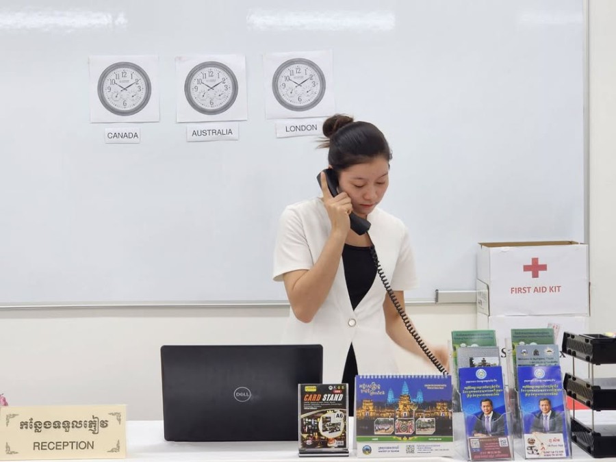 Competency Assessment for Front Office Operations under the HoKa Hospitality Program in Preah Sihanouk Province