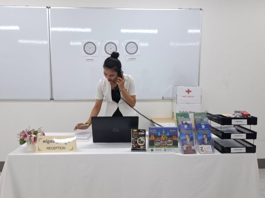 Competency Assessment for Front Office Operations under the HoKa Hospitality Program in Preah Sihanouk Province