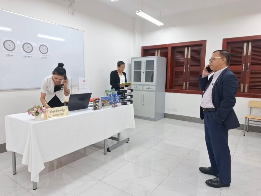 Competency Assessment for Front Office Operations under the HoKa Hospitality Program in Preah Sihanouk Province