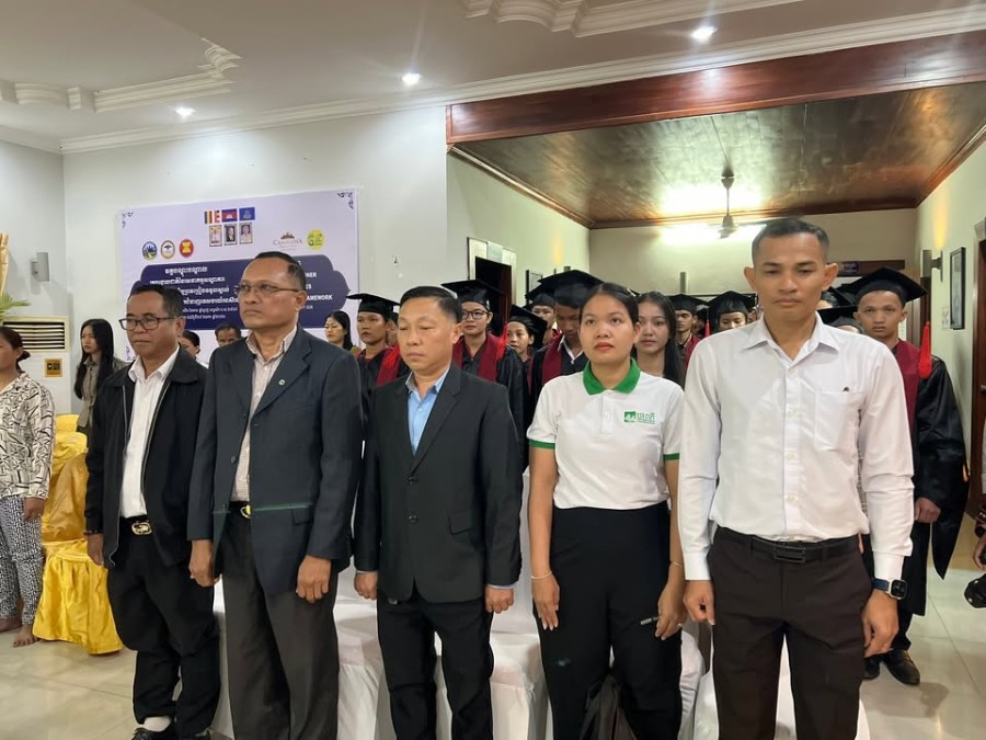 Congratulations to the 66 Trainees of the 11th Cohort on the Successful Completion of Their Studies at The Youth's Dream Fulfillment Association (YDFA), Siem Reap Province