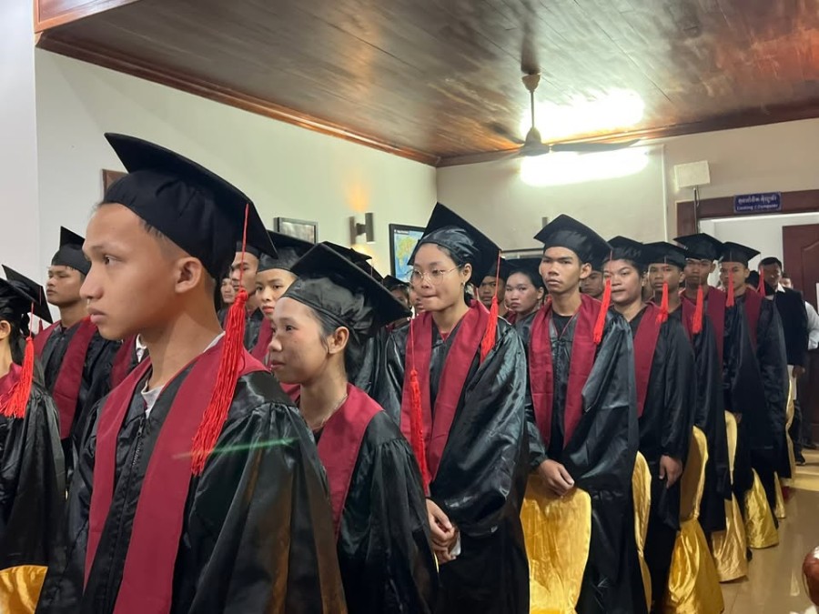 Congratulations to the 66 Trainees of the 11th Cohort on the Successful Completion of Their Studies at The Youth's Dream Fulfillment Association (YDFA), Siem Reap Province