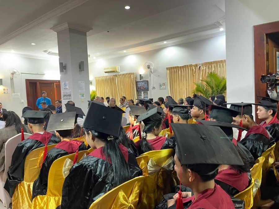 Congratulations to the 66 Trainees of the 11th Cohort on the Successful Completion of Their Studies at The Youth's Dream Fulfillment Association (YDFA), Siem Reap Province