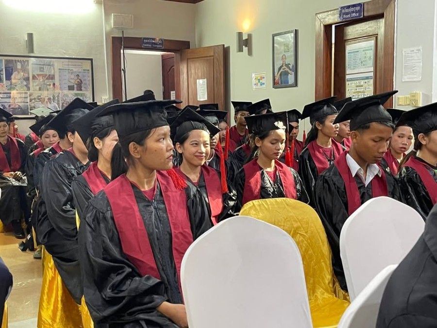 Congratulations to the 66 Trainees of the 11th Cohort on the Successful Completion of Their Studies at The Youth's Dream Fulfillment Association (YDFA), Siem Reap Province