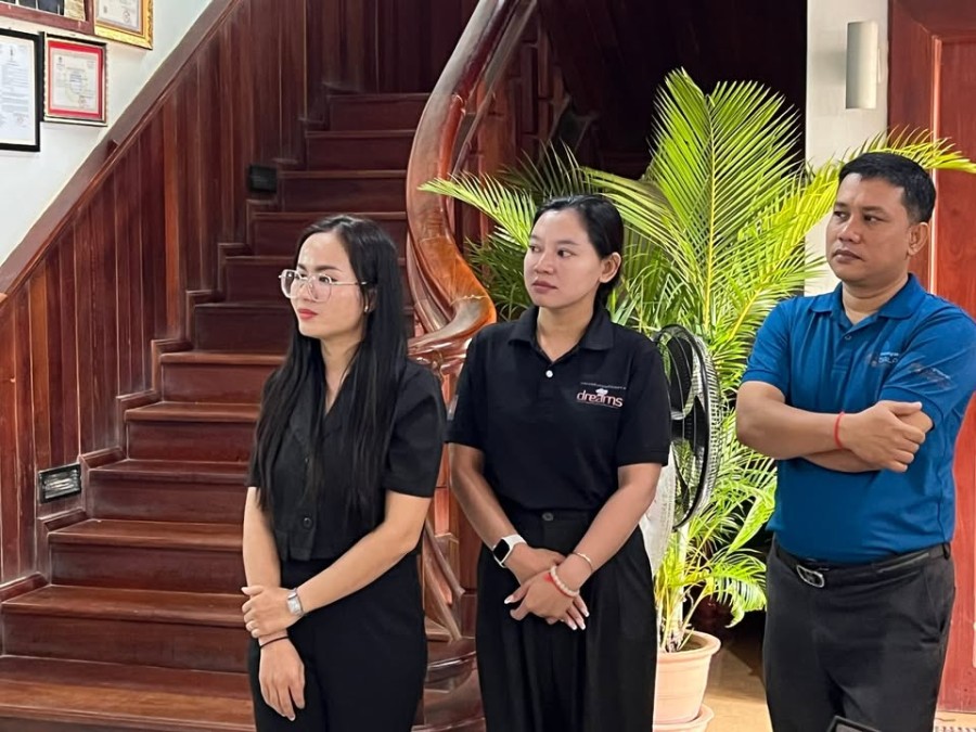 Activities of the National Master Trainer Program in Hotel Services (Days 3 & 4)