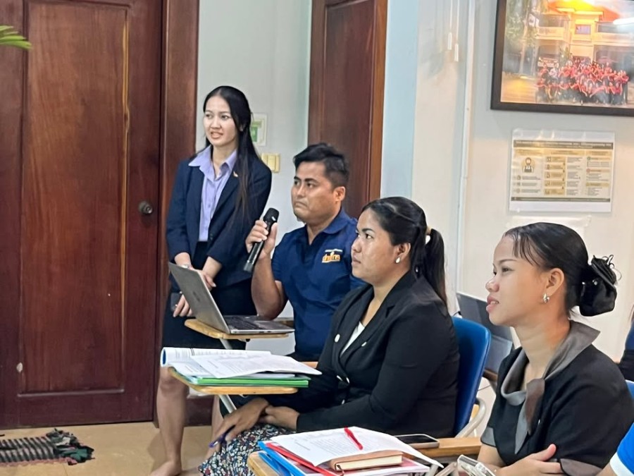 Activities of the National Master Trainer Program in Hotel Services (Days 3 & 4)