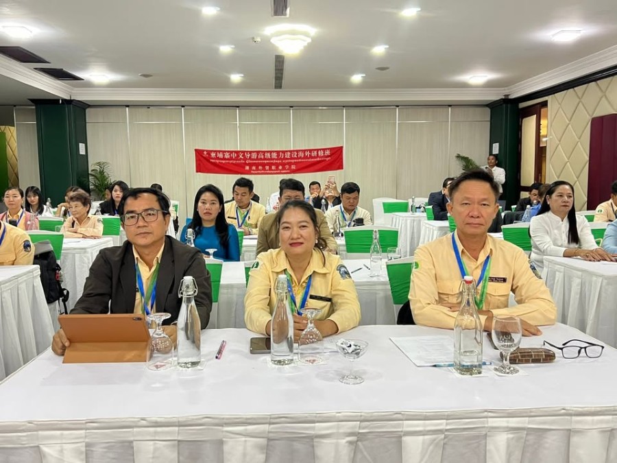 Congratulations to all 50 trainees who have successfully completed the 10-day training course on “Advanced Capacity Building for Chinese-Speaking Tourist Guides in Cambodia,” held in Siem Reap Province!