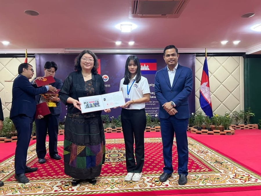 Congratulations to all 50 trainees who have successfully completed the 10-day training course on “Advanced Capacity Building for Chinese-Speaking Tourist Guides in Cambodia,” held in Siem Reap Province!
